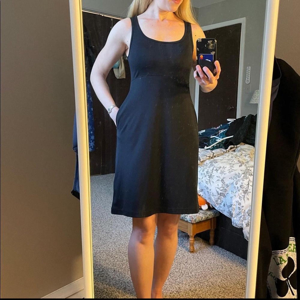 Columbia Black Sundress w/ Pockets